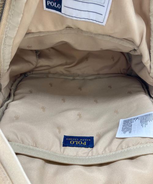 POLO RALPH LAUREN（ポロ・ラルフローレン）POLO RALPH LAUREN (ポロ・ラルフローレン) リュック ベージュの古着・服飾アイテム