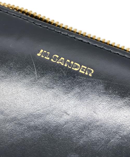 JIL SANDER（ジルサンダー）JIL SANDER (ジルサンダー) コンパクトウォレット ブラックの古着・服飾アイテム