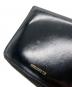 中古・古着 JIL SANDER (ジルサンダー) コンパクトウォレット ブラック：25000円