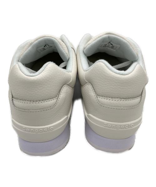 Sangacio（サンガッチョ）SANGACIO (サンガッチョ) BRANDALISED (ブランダライズド) PURE WHITE バンクシーコラボ　スニーカー ホワイト サイズ:28cm 未使用品の古着・服飾アイテム