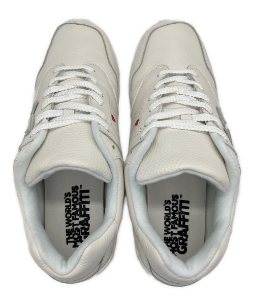 Sangacio（サンガッチョ）SANGACIO (サンガッチョ) BRANDALISED (ブランダライズド) PURE WHITE バンクシーコラボ　スニーカー ホワイト サイズ:28cm 未使用品の古着・服飾アイテム
