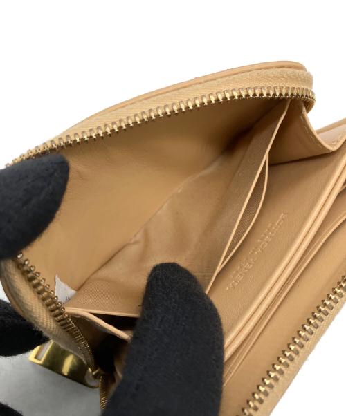 BOTTEGA VENETA（ボッテガベネタ）BOTTEGA VENETA (ボッテガベネタ) コンパクトウォレット ベージュの古着・服飾アイテム