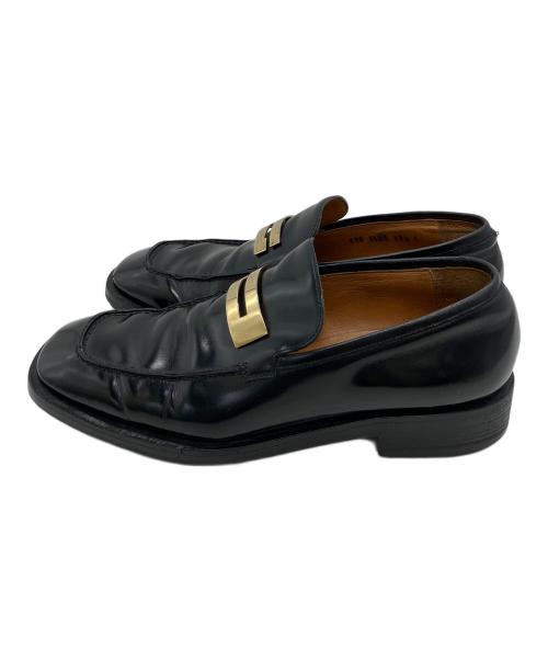 GUCCI（グッチ）GUCCI (グッチ) 110 1420　ローファー ブラック サイズ:26.5cmの古着・服飾アイテム