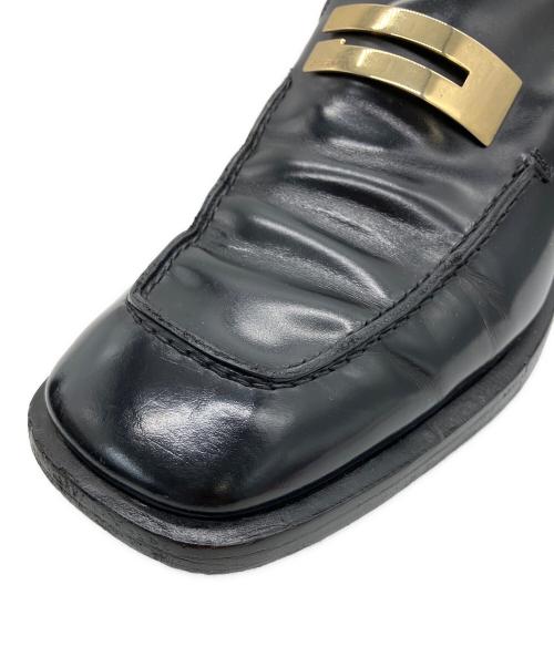 GUCCI（グッチ）GUCCI (グッチ) 110 1420　ローファー ブラック サイズ:26.5cmの古着・服飾アイテム