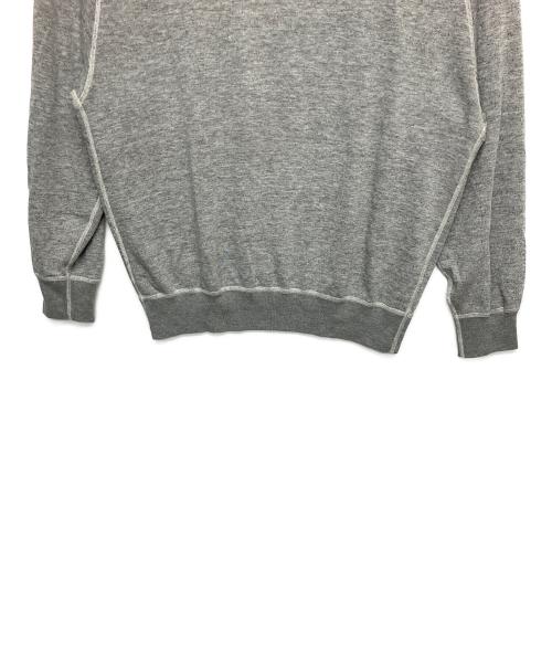 COMOLI（コモリ）COMOLI (コモリ) D01-05045　裏起毛クルーネックスウェット グレー サイズ:４の古着・服飾アイテム