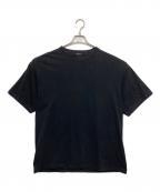 COMOLIコモリ）の古着「コットンジャージ 半袖Tシャツ」｜ブラック