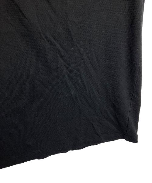 COMOLI（コモリ）COMOLI (コモリ) B01-05037　コットンメッシュ ノースリーブ ブラック サイズ:4の古着・服飾アイテム