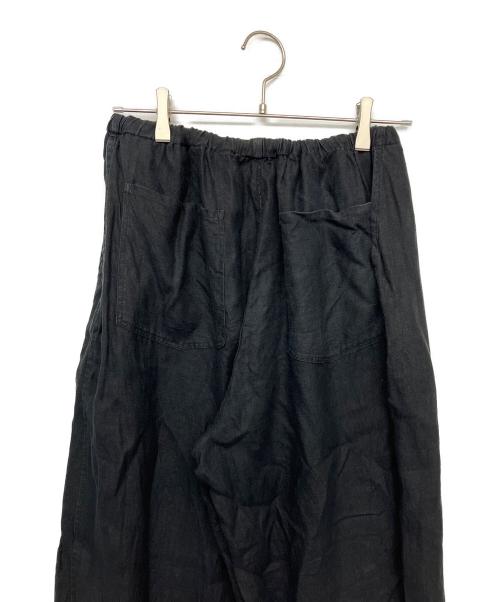 COMOLI（コモリ）COMOLI (コモリ) カナパ ドローストリングパンツ ブラック サイズ:３の古着・服飾アイテム