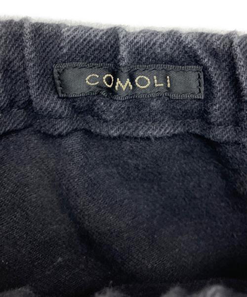COMOLI（コモリ）COMOLI (コモリ) B01-03009　ブラックドリル テーパードパンツイージーパンツ ブラック サイズ:3の古着・服飾アイテム