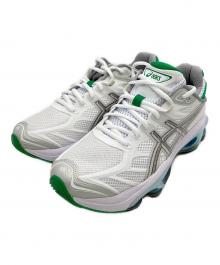 asics×HIDDEN（アシックス×ヒドゥン）の古着「Gel-Kinetic 2.0 1203B169 スニーカー」｜グリーン×ホワイト