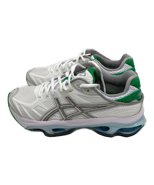 asics（アシックス）asics (アシックス) HIDDEN (ヒドゥン) Gel-Kinetic 2.0 1203B169 スニーカー グリーン×ホワイト サイズ:28cm 未使用品の古着・服飾アイテム
