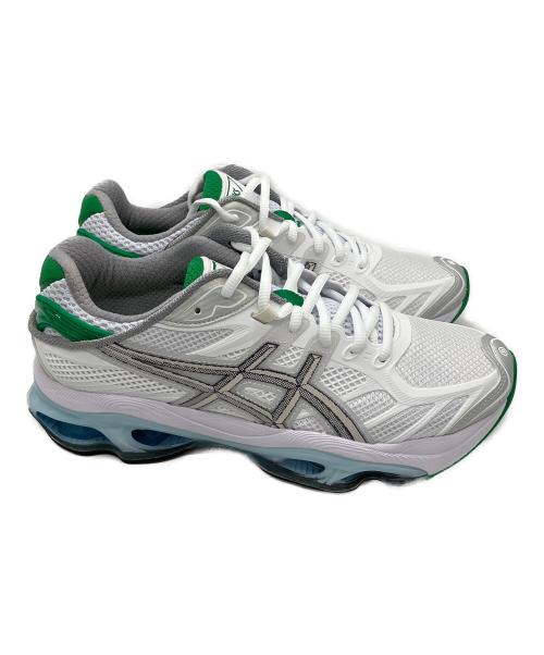 asics（アシックス）asics (アシックス) HIDDEN (ヒドゥン) Gel-Kinetic 2.0 1203B169 スニーカー グリーン×ホワイト サイズ:28cm 未使用品の古着・服飾アイテム