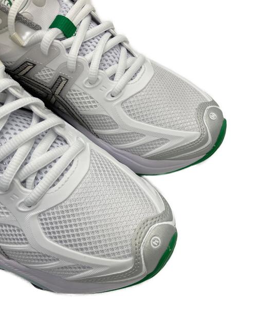 asics（アシックス）asics (アシックス) HIDDEN (ヒドゥン) Gel-Kinetic 2.0 1203B169 スニーカー グリーン×ホワイト サイズ:28cm 未使用品の古着・服飾アイテム