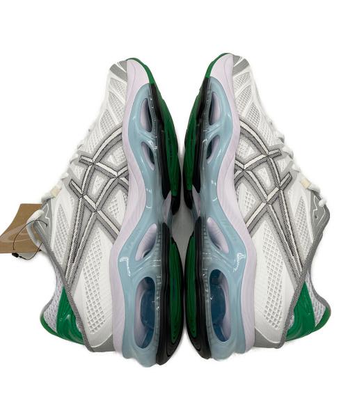 asics（アシックス）asics (アシックス) HIDDEN (ヒドゥン) Gel-Kinetic 2.0 1203B169 スニーカー グリーン×ホワイト サイズ:28cm 未使用品の古着・服飾アイテム