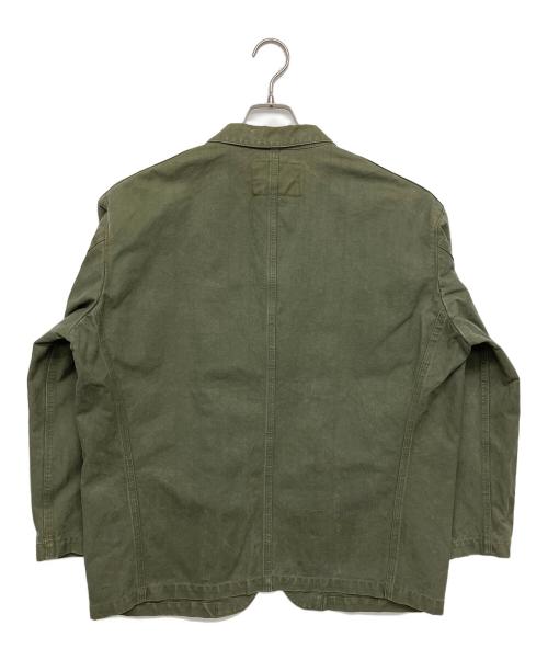 Y's（ワイズ）Y's (ワイズ) 3Bジャケット グリーン サイズ:Mの古着・服飾アイテム