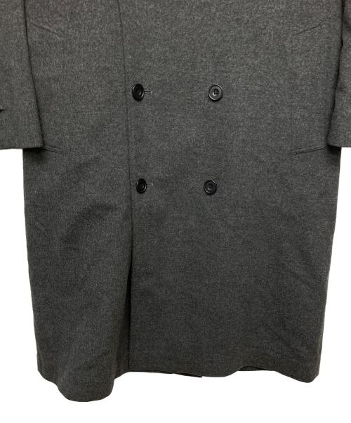 INVERTERE（インバーティア）INVERTERE (インバーティア) 128201　カシミヤ混コート グレー サイズ:38の古着・服飾アイテム