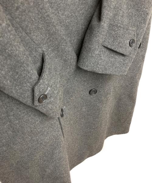 INVERTERE（インバーティア）INVERTERE (インバーティア) 128201　カシミヤ混コート グレー サイズ:38の古着・服飾アイテム