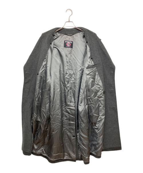 INVERTERE（インバーティア）INVERTERE (インバーティア) 128201　カシミヤ混コート グレー サイズ:38の古着・服飾アイテム