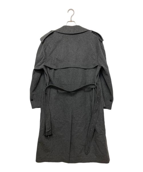 INVERTERE（インバーティア）INVERTERE (インバーティア) 128201　カシミヤ混コート グレー サイズ:38の古着・服飾アイテム