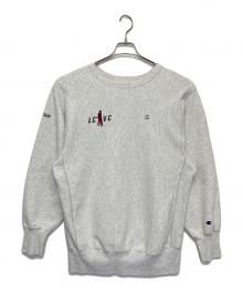 Champion（チャンピオン）の古着「90s 刺繍タグ LCVC　リバースウィーブスウェット」｜グレー
