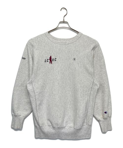 Champion（チャンピオン）Champion (チャンピオン) 90s 刺繍タグ LCVC　リバースウィーブスウェット グレー サイズ:XLの古着・服飾アイテム