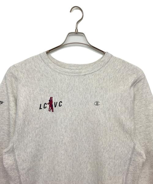 Champion（チャンピオン）Champion (チャンピオン) 90s 刺繍タグ LCVC　リバースウィーブスウェット グレー サイズ:XLの古着・服飾アイテム