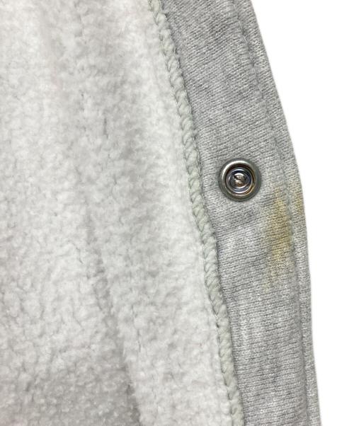 Champion REVERSE WEAVE（チャンピオン リバース ウィーブ）Champion REVERSE WEAVE (チャンピオン リバース ウィーブ) スナップカーディガン　90s 刺繍タグ グレー サイズ:Mの古着・服飾アイテム
