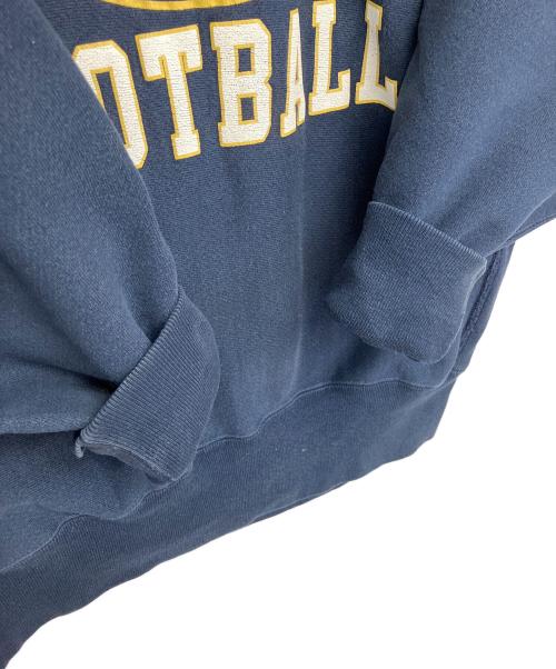 Champion（チャンピオン）Champion (チャンピオン) 3段プリント　90s 刺繍タグ　リバースウィーブスウェット ネイビー サイズ:XLの古着・服飾アイテム