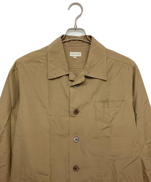 DRIES VAN NOTEN（ドリスヴァンノッテン）DRIES VAN NOTEN (ドリスヴァンノッテン) 5265260L　シャツジャケット ベージュ サイズ:46の古着・服飾アイテム