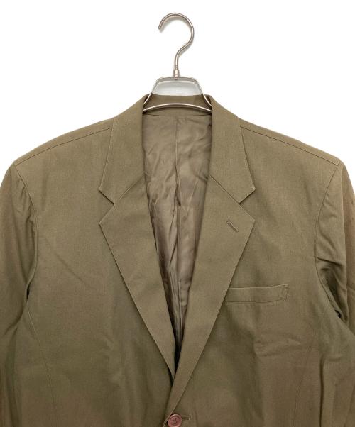 ISSEY MIYAKE（イッセイミヤケ）ISSEY MIYAKE (イッセイミヤケ) LG33237　80s 筆タグ　テーラードジャケット オリーブ サイズ:Mの古着・服飾アイテム