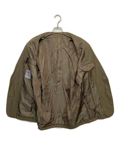 ISSEY MIYAKE（イッセイミヤケ）ISSEY MIYAKE (イッセイミヤケ) LG33237　80s 筆タグ　テーラードジャケット オリーブ サイズ:Mの古着・服飾アイテム