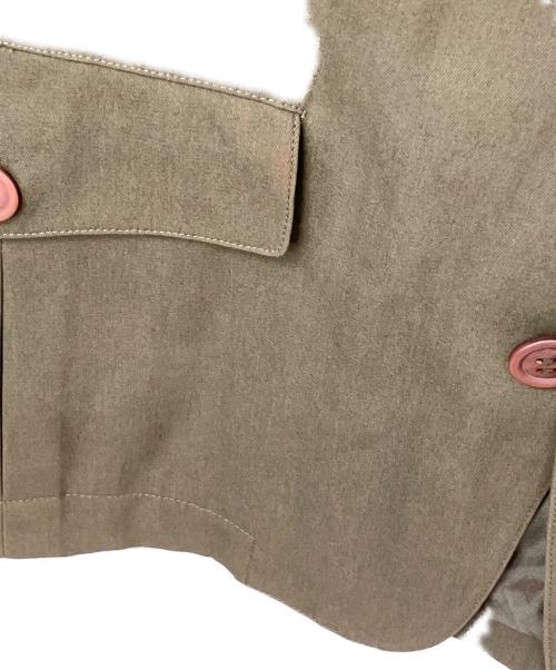 ISSEY MIYAKE（イッセイミヤケ）ISSEY MIYAKE (イッセイミヤケ) LG33237　80s 筆タグ　テーラードジャケット オリーブ サイズ:Mの古着・服飾アイテム