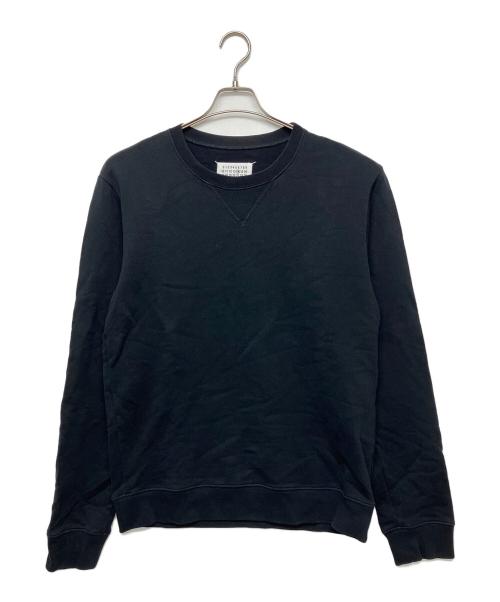 Maison Margiela（メゾンマルジェラ）Maison Margiela (メゾンマルジェラ) エルボーパッチスウェット ブラック サイズ:50の古着・服飾アイテム