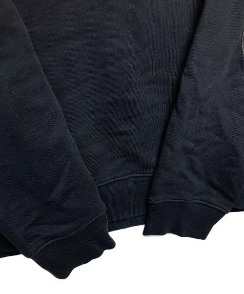 Maison Margiela（メゾンマルジェラ）Maison Margiela (メゾンマルジェラ) エルボーパッチスウェット ブラック サイズ:50の古着・服飾アイテム