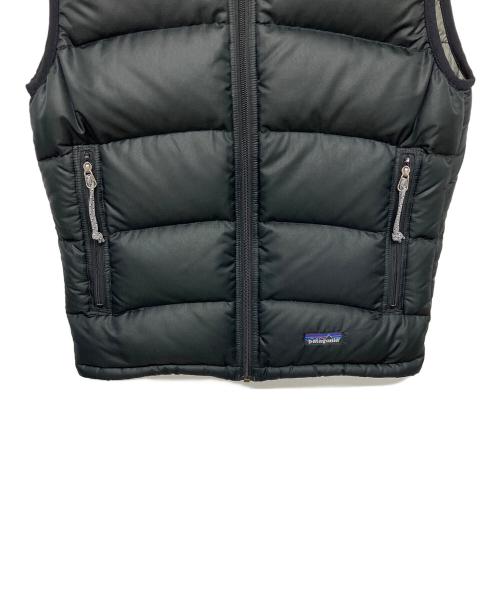 Patagonia（パタゴニア）Patagonia (パタゴニア) 2002年製　ダウンベスト ブラック サイズ:XSの古着・服飾アイテム