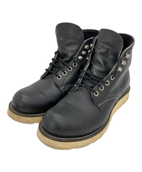 RED WING（レッドウィング）RED WING (レッドウィング) 6-inch Classic Round ブラック サイズ:5　1/2の古着・服飾アイテム