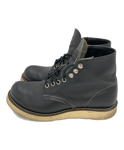 RED WING（レッドウィング）RED WING (レッドウィング) 6-inch Classic Round ブラック サイズ:5　1/2の古着・服飾アイテム