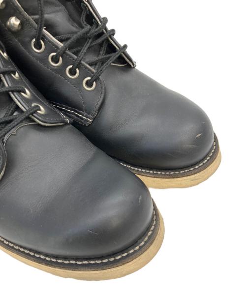 RED WING（レッドウィング）RED WING (レッドウィング) 6-inch Classic Round ブラック サイズ:5　1/2の古着・服飾アイテム