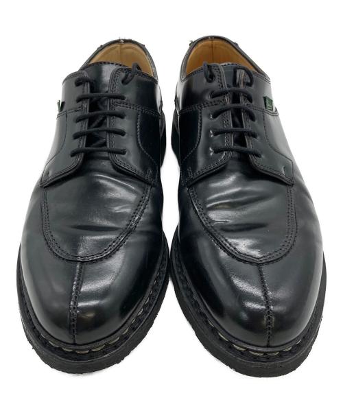 PARABOOT（パラブーツ）PARABOOT (パラブーツ) AVIGNON　Uチップシューズ ブラック サイズ:7 1/2の古着・服飾アイテム