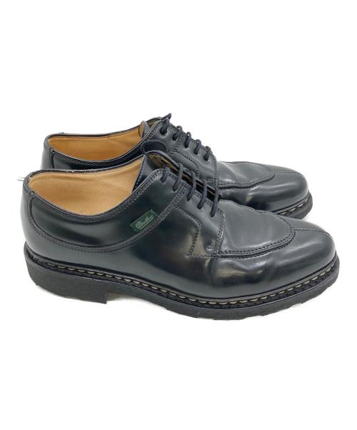 PARABOOT（パラブーツ）PARABOOT (パラブーツ) AVIGNON　Uチップシューズ ブラック サイズ:7 1/2の古着・服飾アイテム