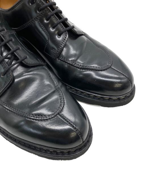 PARABOOT（パラブーツ）PARABOOT (パラブーツ) AVIGNON　Uチップシューズ ブラック サイズ:7 1/2の古着・服飾アイテム