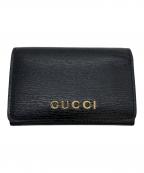 GUCCIグッチ）の古着「790101 カードケース」｜ブラック