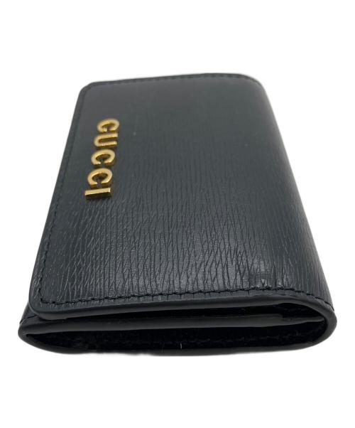 GUCCI（グッチ）GUCCI (グッチ) 790101 カードケース ブラックの古着・服飾アイテム