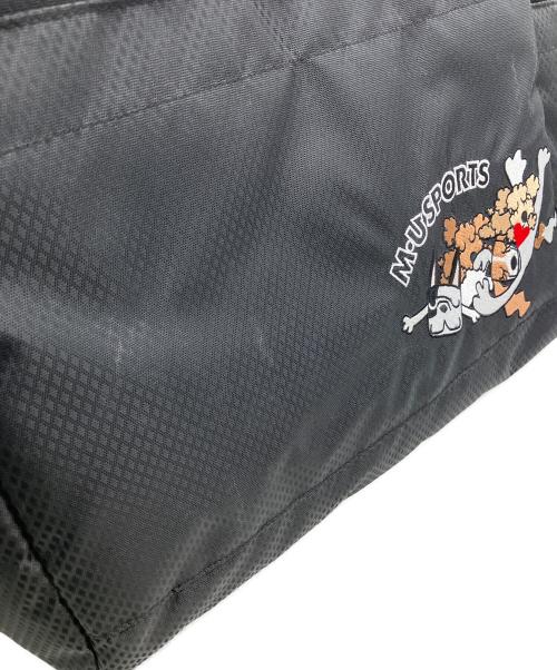 M U SPORTS（エムユースポーツ）M U SPORTS (エムユースポーツ) トートバッグ ブラックの古着・服飾アイテム