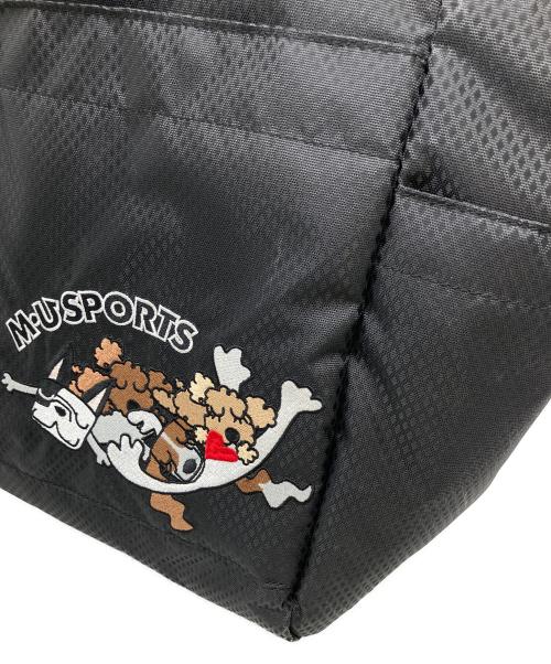 M U SPORTS（エムユースポーツ）M U SPORTS (エムユースポーツ) トートバッグ ブラックの古着・服飾アイテム