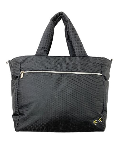 M U SPORTS（エムユースポーツ）M U SPORTS (エムユースポーツ) トートバッグ ブラックの古着・服飾アイテム