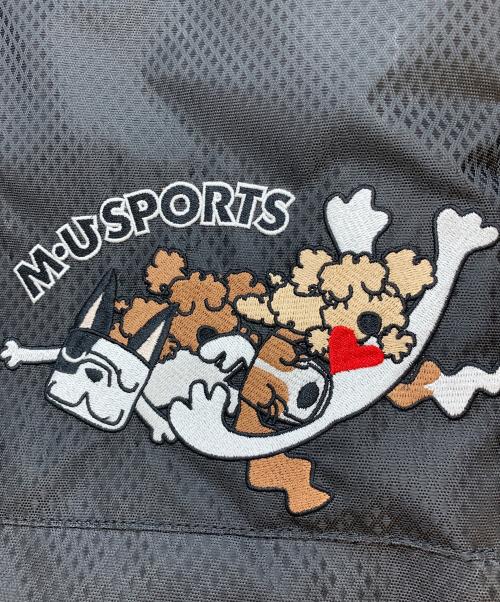 M U SPORTS（エムユースポーツ）M U SPORTS (エムユースポーツ) トートバッグ ブラックの古着・服飾アイテム
