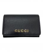 GUCCIグッチ）の古着「790101 カードケース」｜ブラック