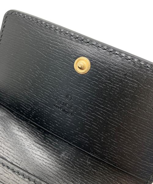 GUCCI（グッチ）GUCCI (グッチ) 790101 カードケース ブラックの古着・服飾アイテム