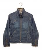 BURBERRY BLACK LABELバーバリーブラックレーベル）の古着「BMP96-616-28　デニムジャケット」｜インディゴ